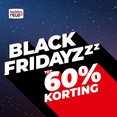 Tegel met een actie voor 60% korting tijdens Black Friday.