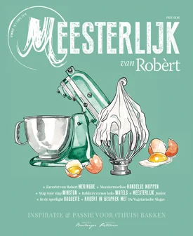 Groene voorzijde van het Meesterlijk magazine.