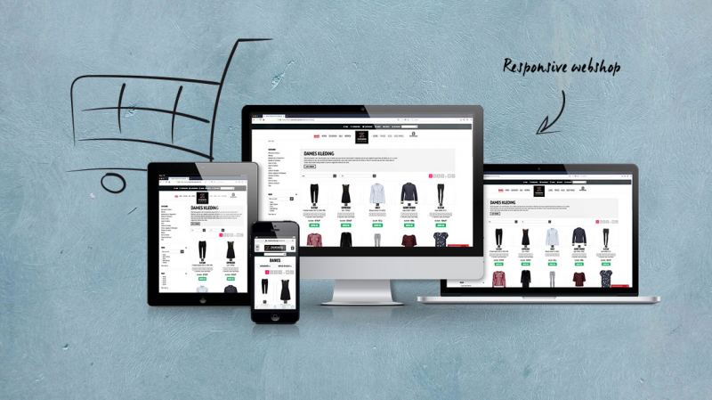 Responsive webshop van Applepie