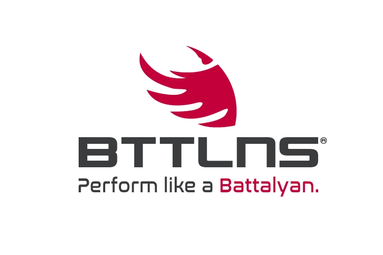 Logo van BTTLNS op een witte achtergrond.