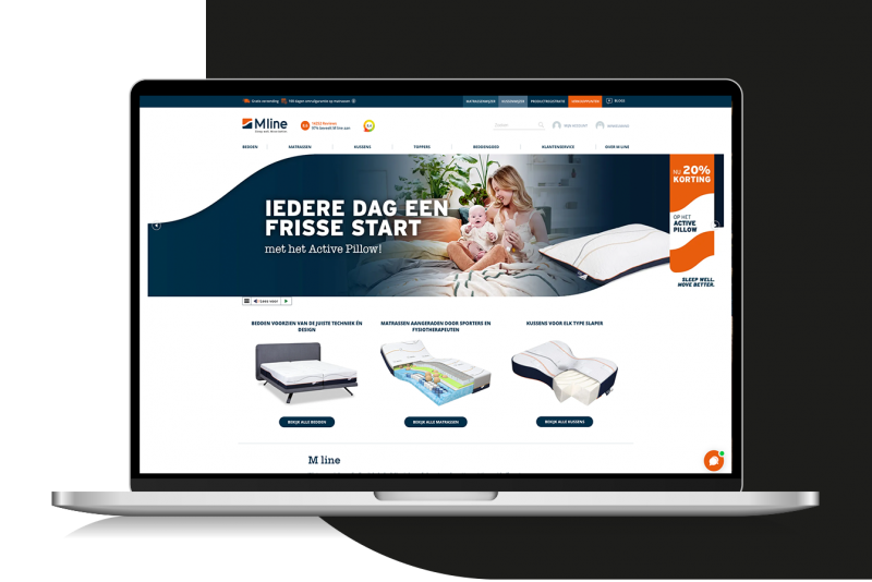 Webshops die werken? <br />Dan zit je bij ons goed.