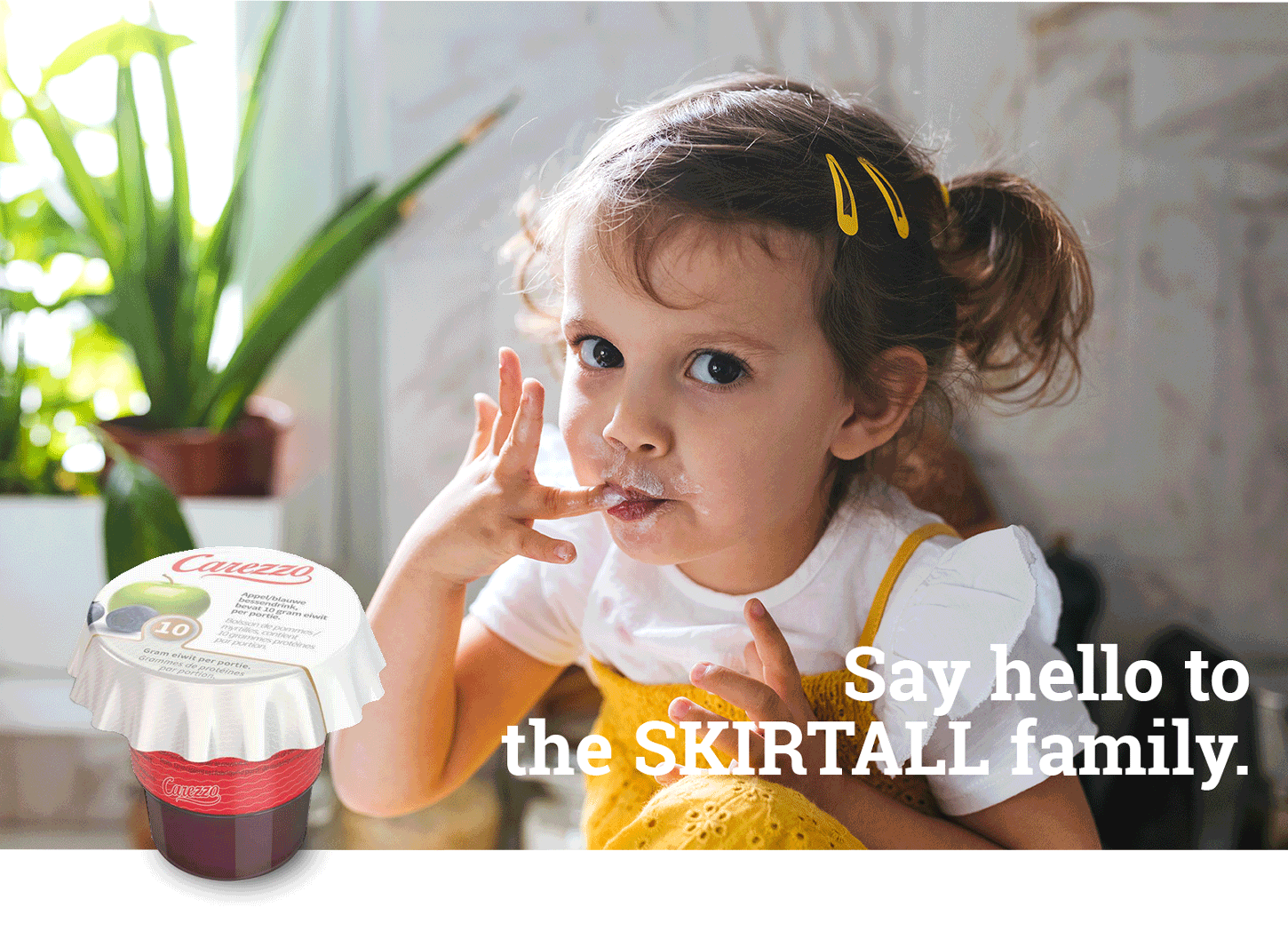 Skirtall, say hello to the skirtall family