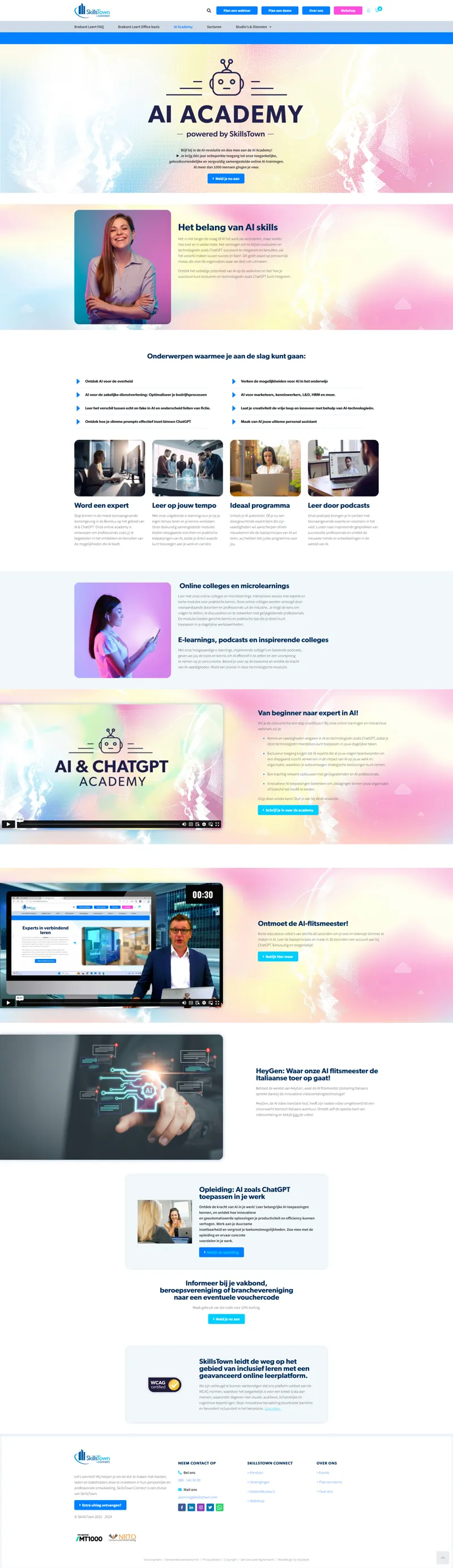 Preview van de pagina